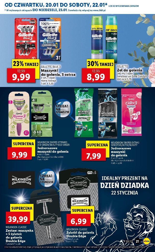 Gazetka promocyjna Lidl do 23/01/2022 str.21