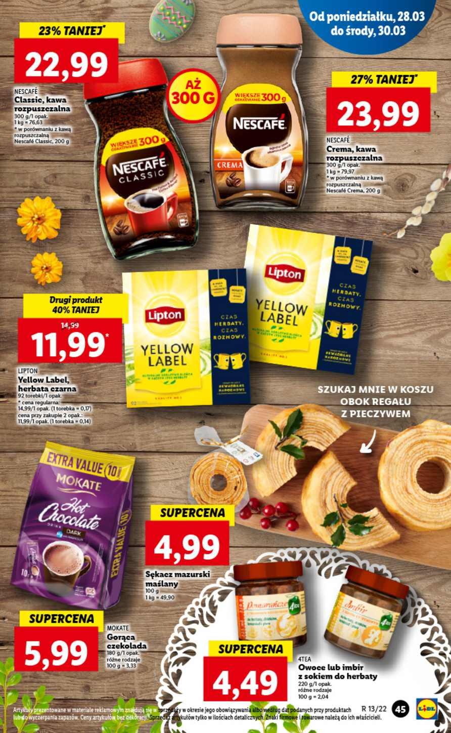 Gazetka promocyjna Lidl do 30/03/2022 str.45