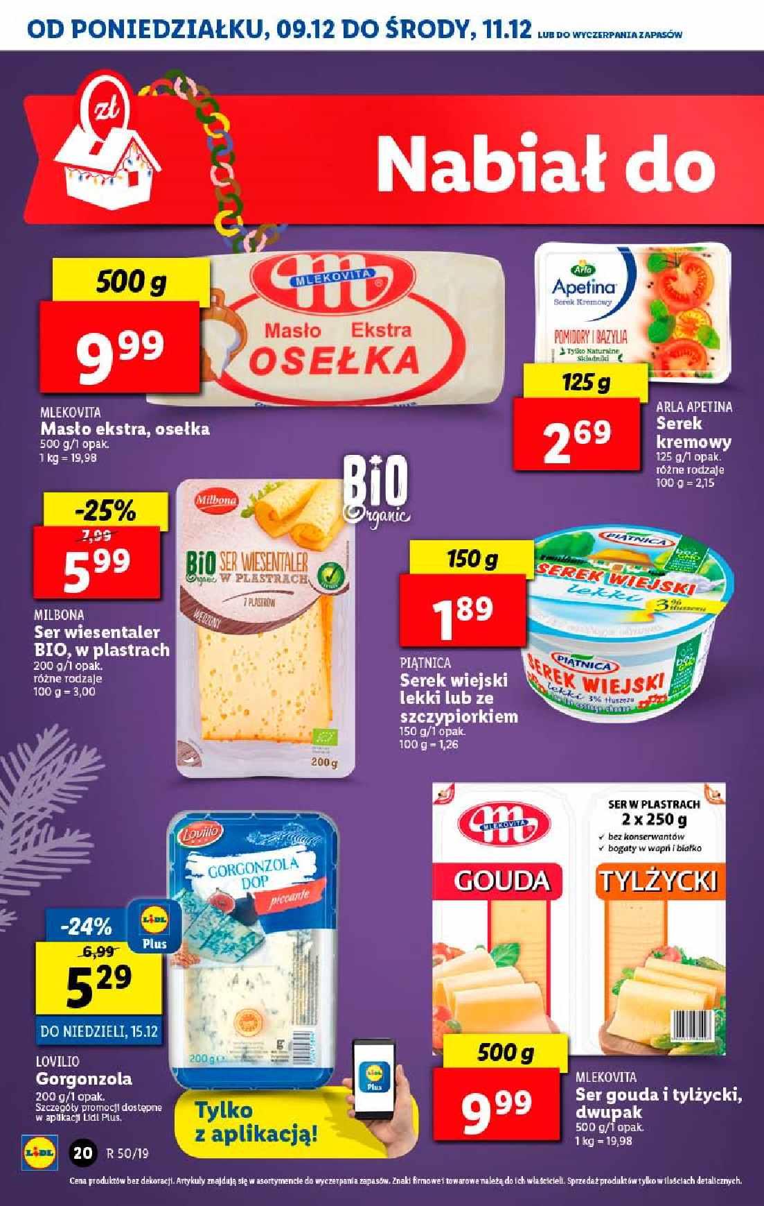 Gazetka promocyjna Lidl do 11/12/2019 str.20