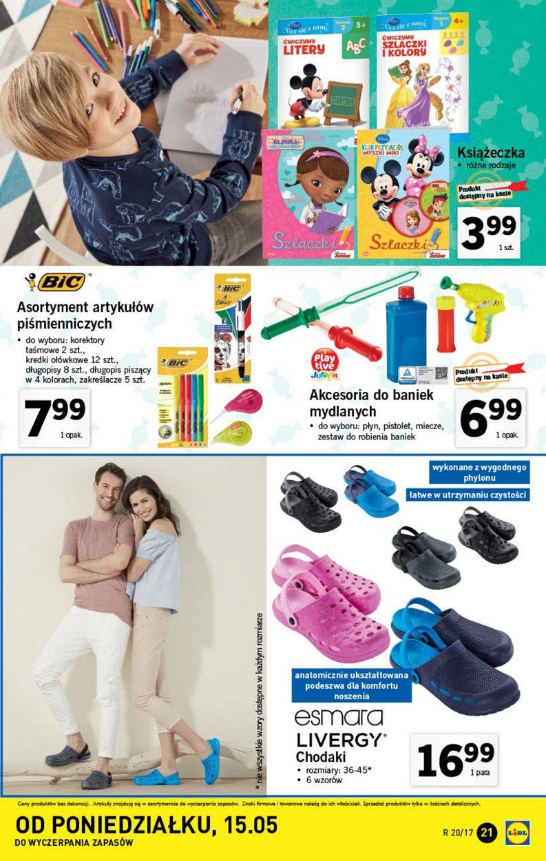 Gazetka promocyjna Lidl do 21/05/2017 str.21