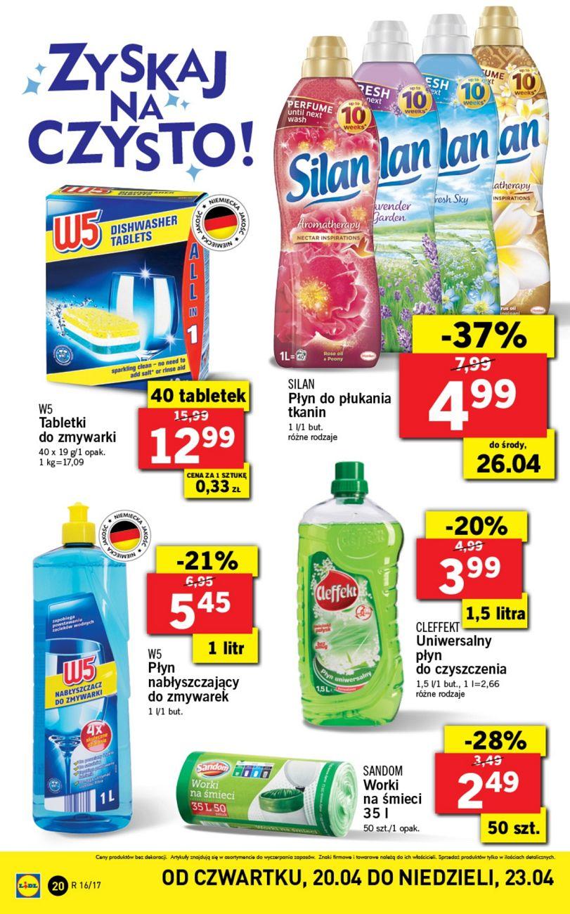 Gazetka promocyjna Lidl do 23/04/2017 str.20