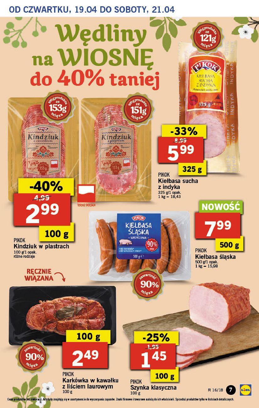 Gazetka promocyjna Lidl do 21/04/2018 str.7