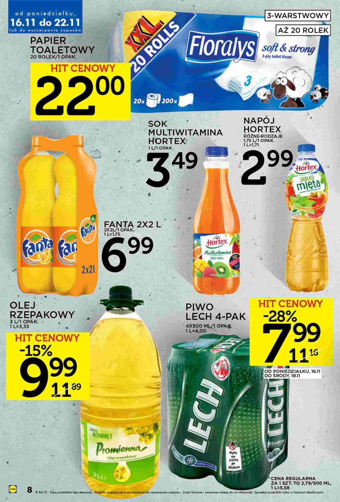 Gazetka promocyjna Lidl do 22/11/2015 str.8