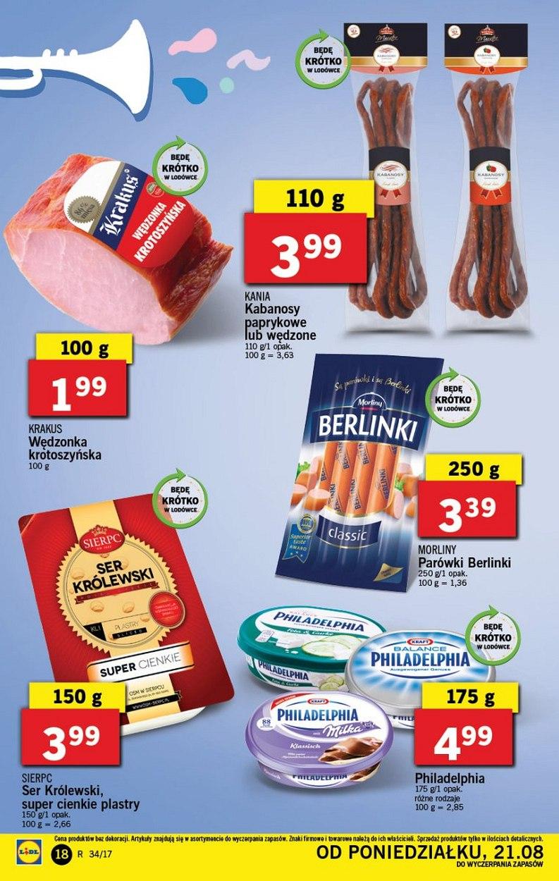 Gazetka promocyjna Lidl do 23/08/2017 str.18