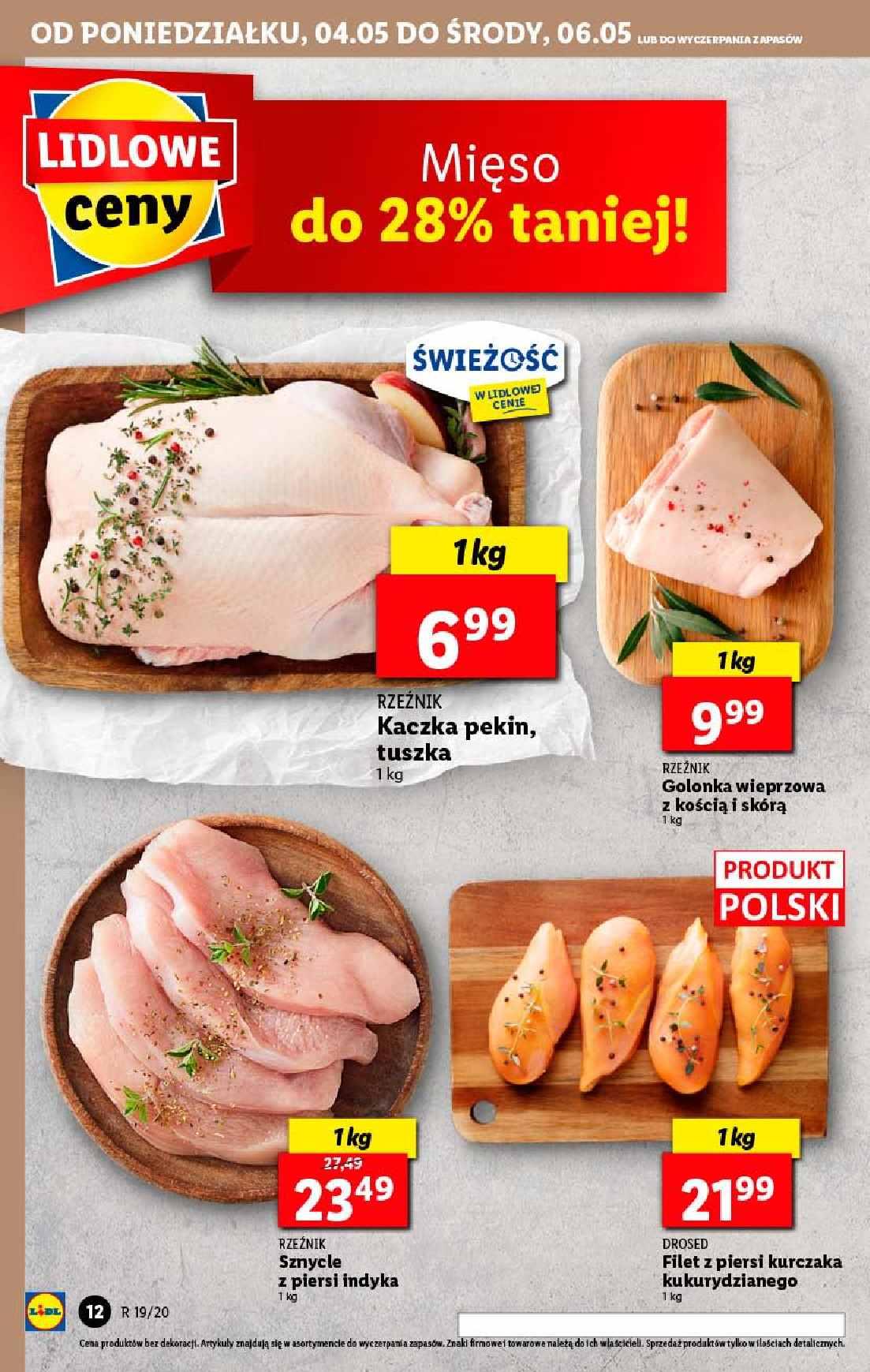 Gazetka promocyjna Lidl do 06/05/2020 str.12