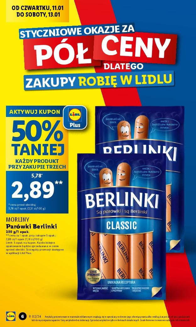 Gazetka promocyjna Lidl do 13/01/2024 str.6