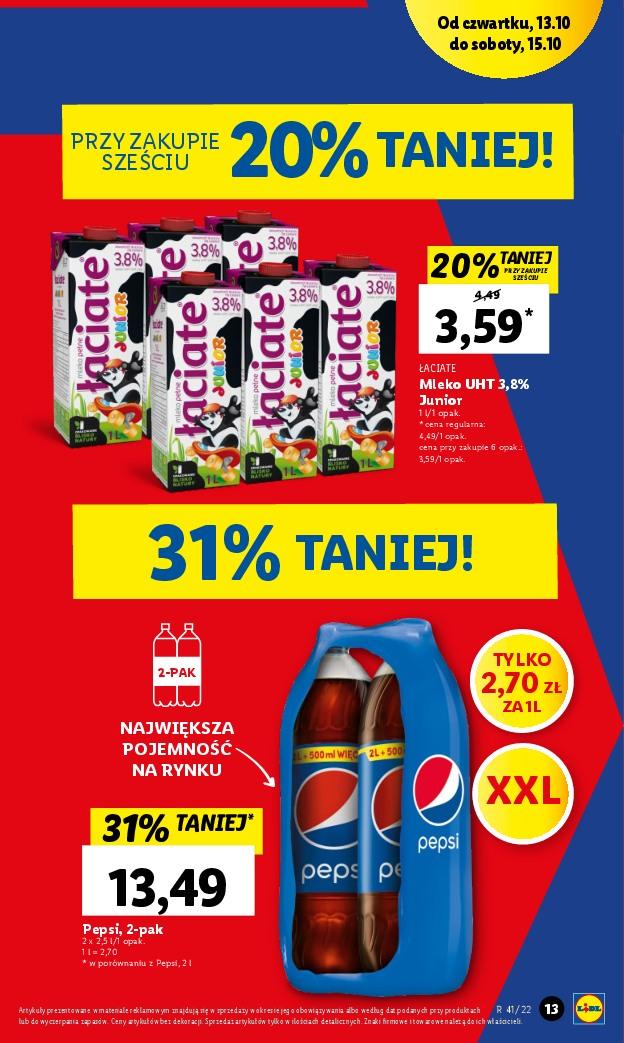 Gazetka promocyjna Lidl do 15/10/2022 str.13