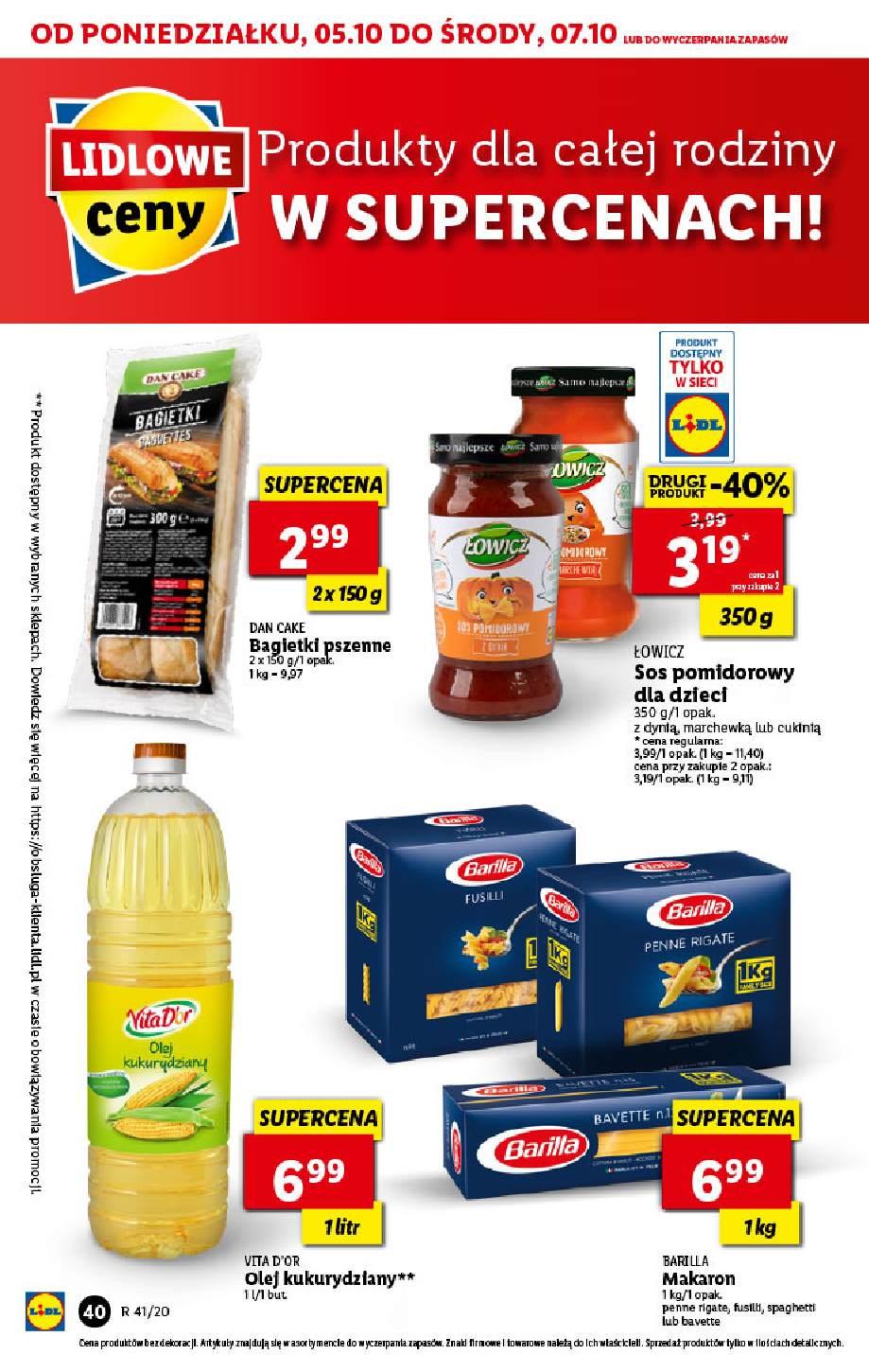 Gazetka promocyjna Lidl do 07/10/2020 str.40