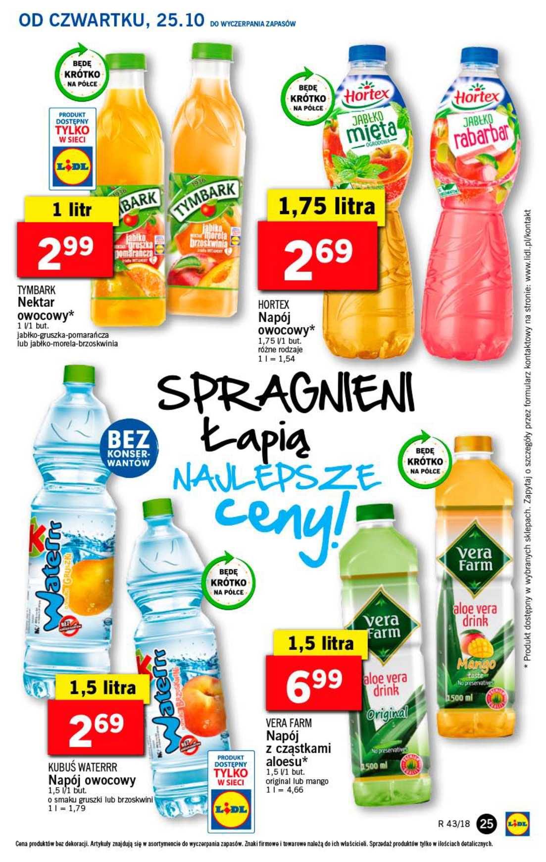 Gazetka promocyjna Lidl do 28/10/2018 str.25