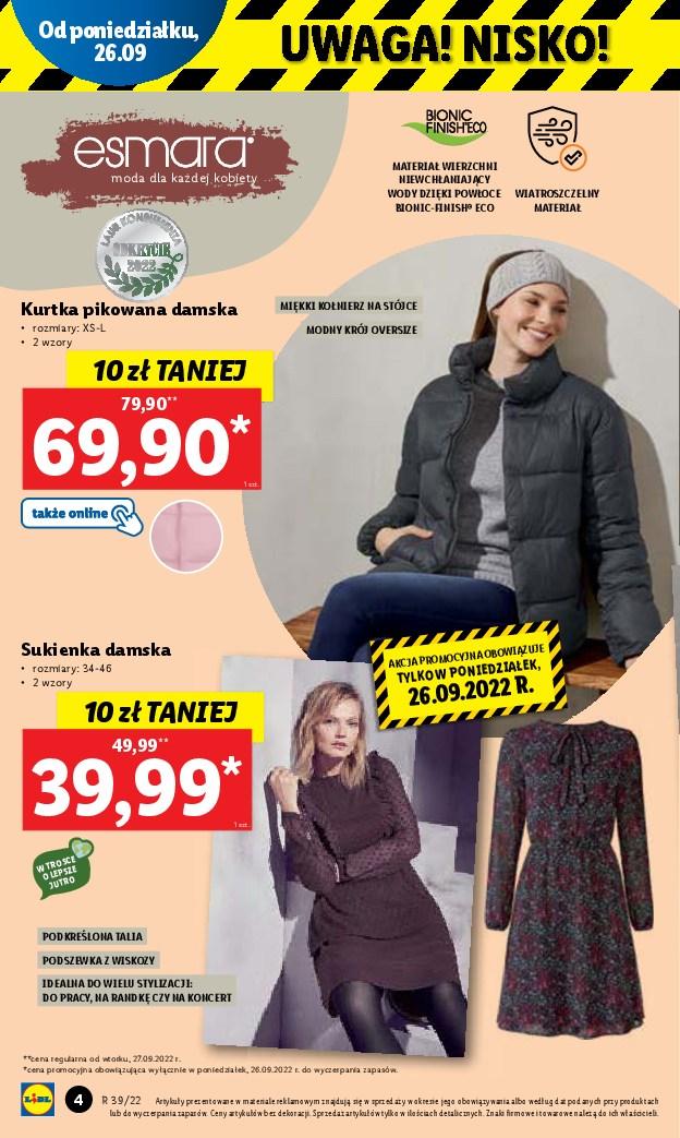 Gazetka promocyjna Lidl do 01/10/2022 str.4