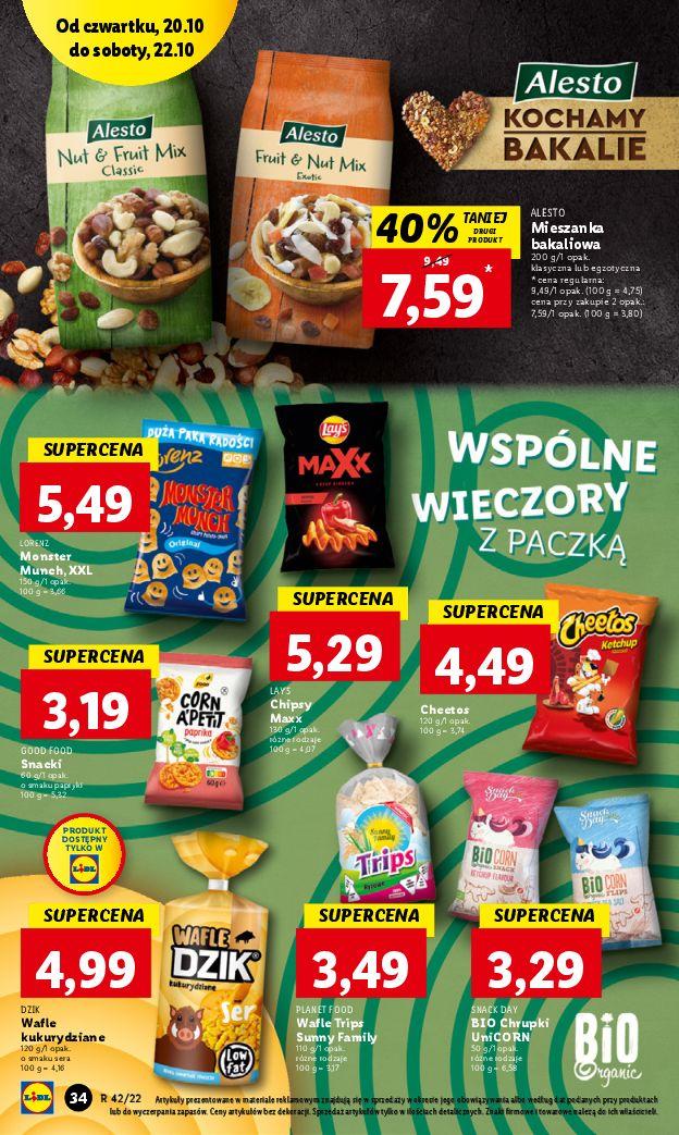 Gazetka promocyjna Lidl do 22/10/2022 str.34