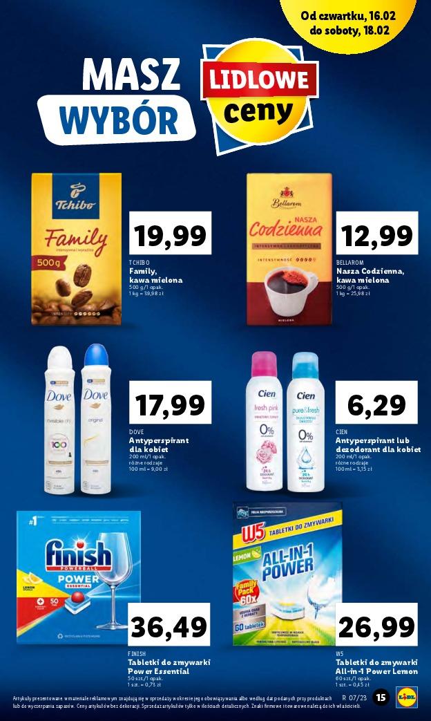 Gazetka promocyjna Lidl do 18/02/2023 str.15