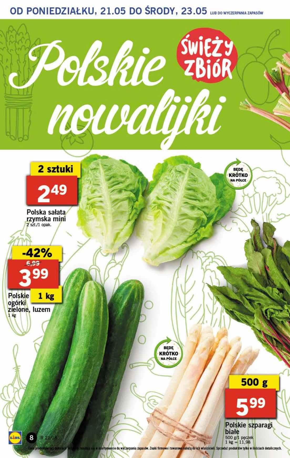 Gazetka promocyjna Lidl do 23/05/2018 str.8