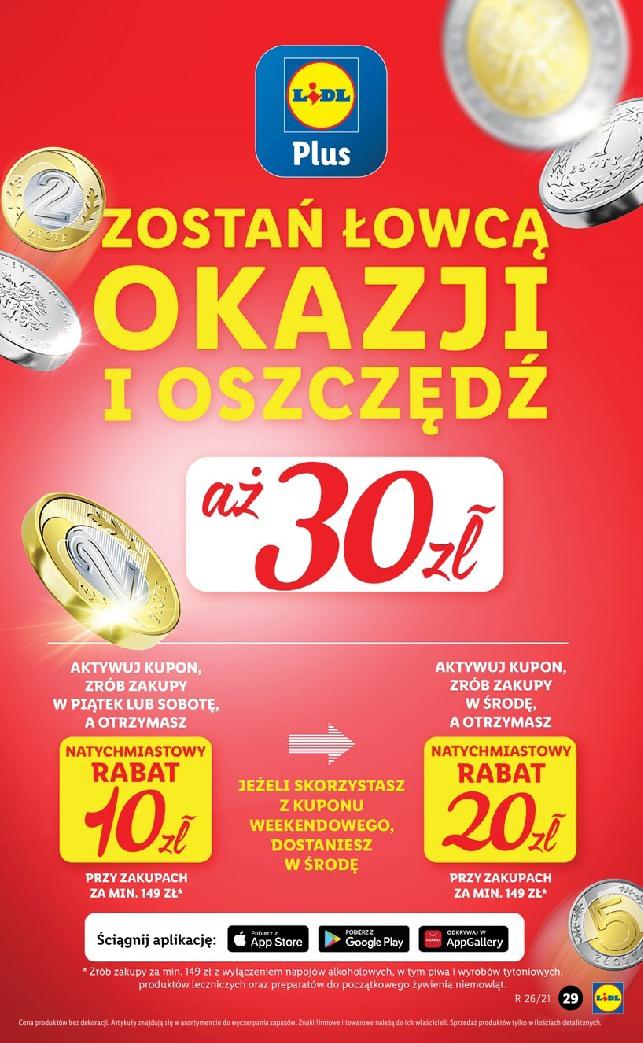 Gazetka promocyjna Lidl do 30/06/2021 str.29