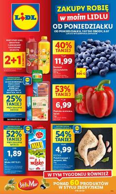 Lidl gazetka - od 07/07/2025 do 09/07/2025