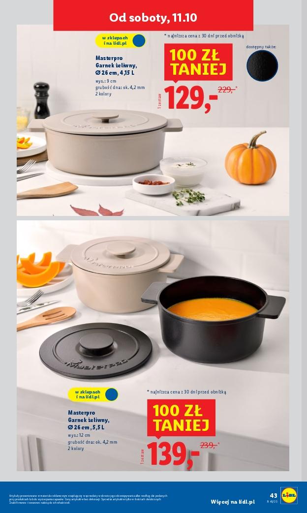 Gazetka promocyjna Lidl do 11/10/2025 str.47