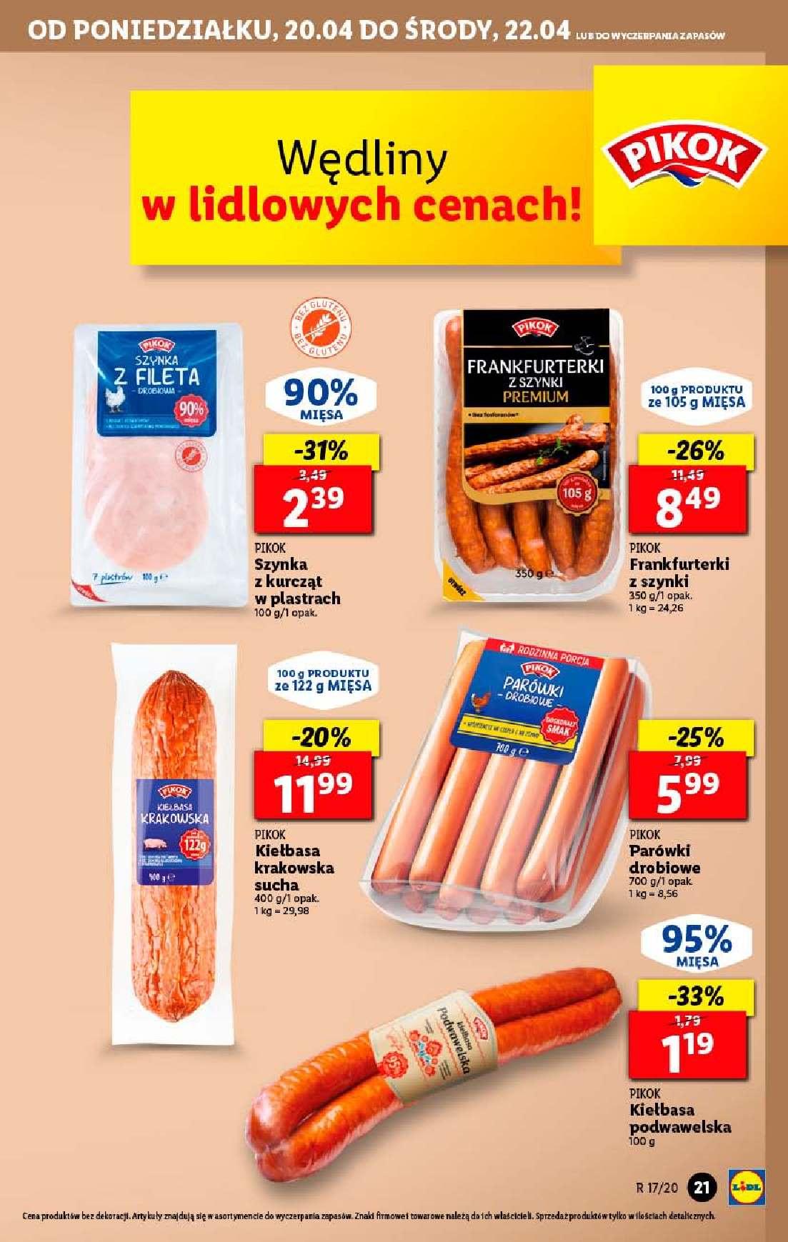 Gazetka promocyjna Lidl do 22/04/2020 str.21