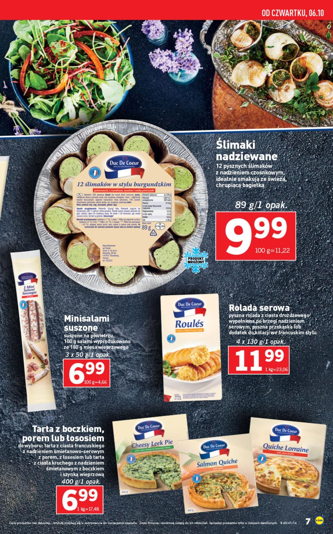 Gazetka promocyjna Lidl do 12/10/2016 str.7