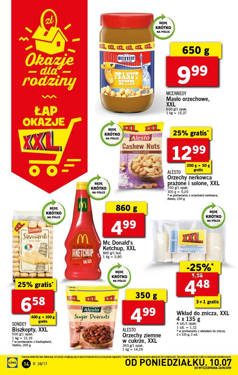 Gazetka promocyjna Lidl do 12/07/2017 str.14