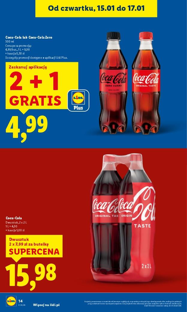 Gazetka promocyjna Lidl do 17/01/2026 str.14