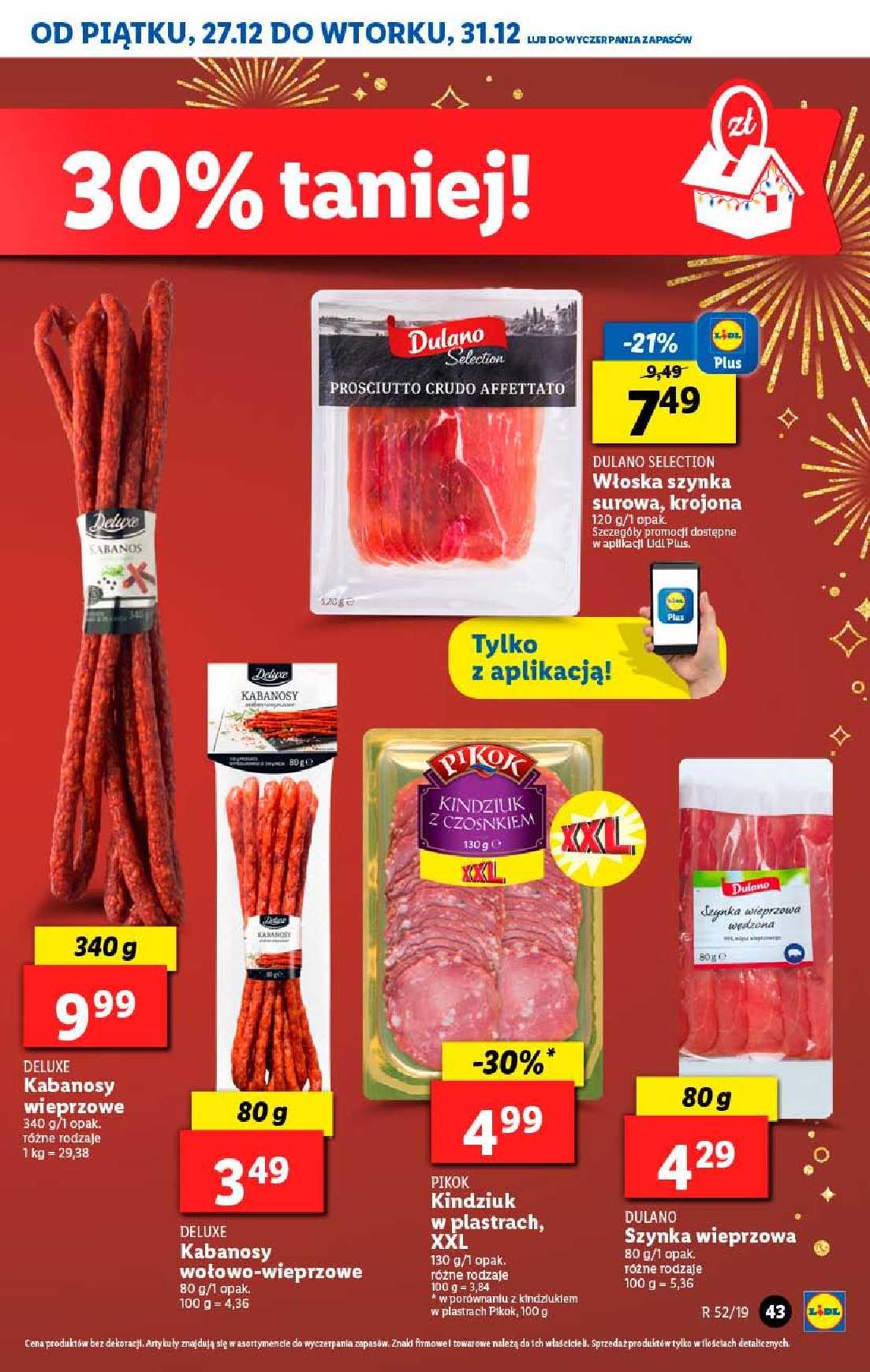 Gazetka promocyjna Lidl do 31/12/2019 str.43