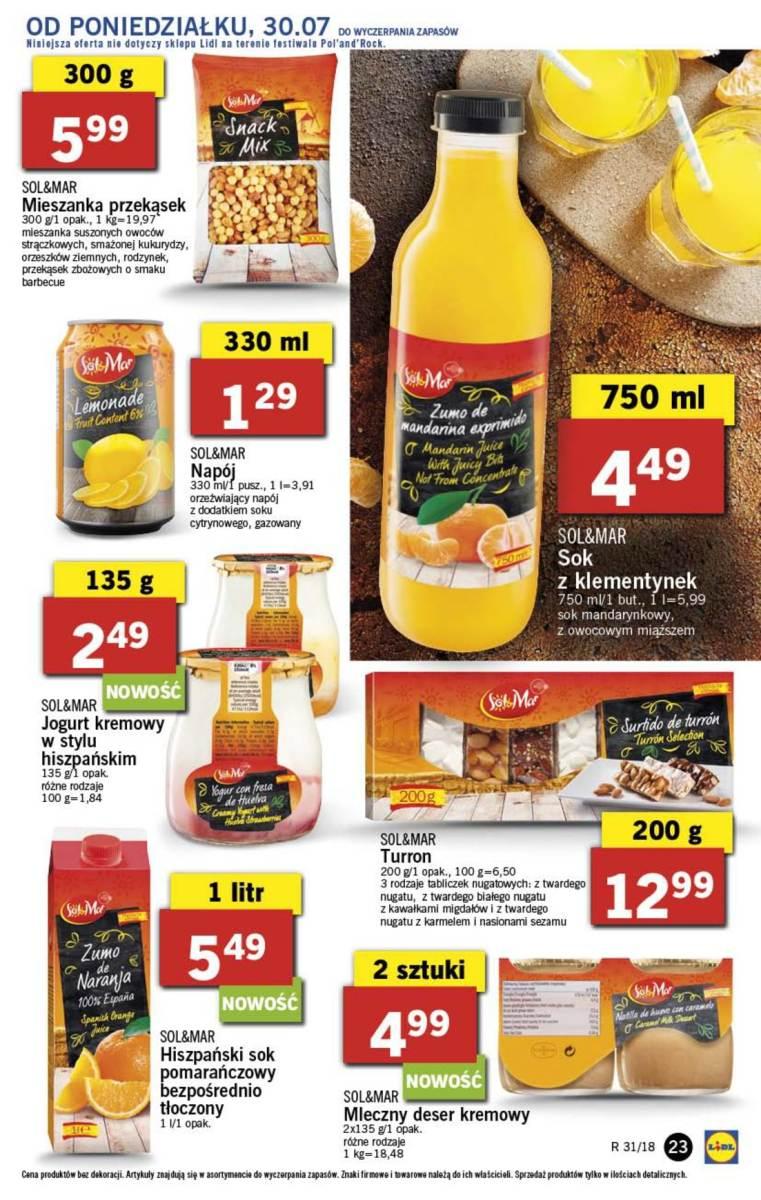 Gazetka promocyjna Lidl do 05/08/2018 str.23