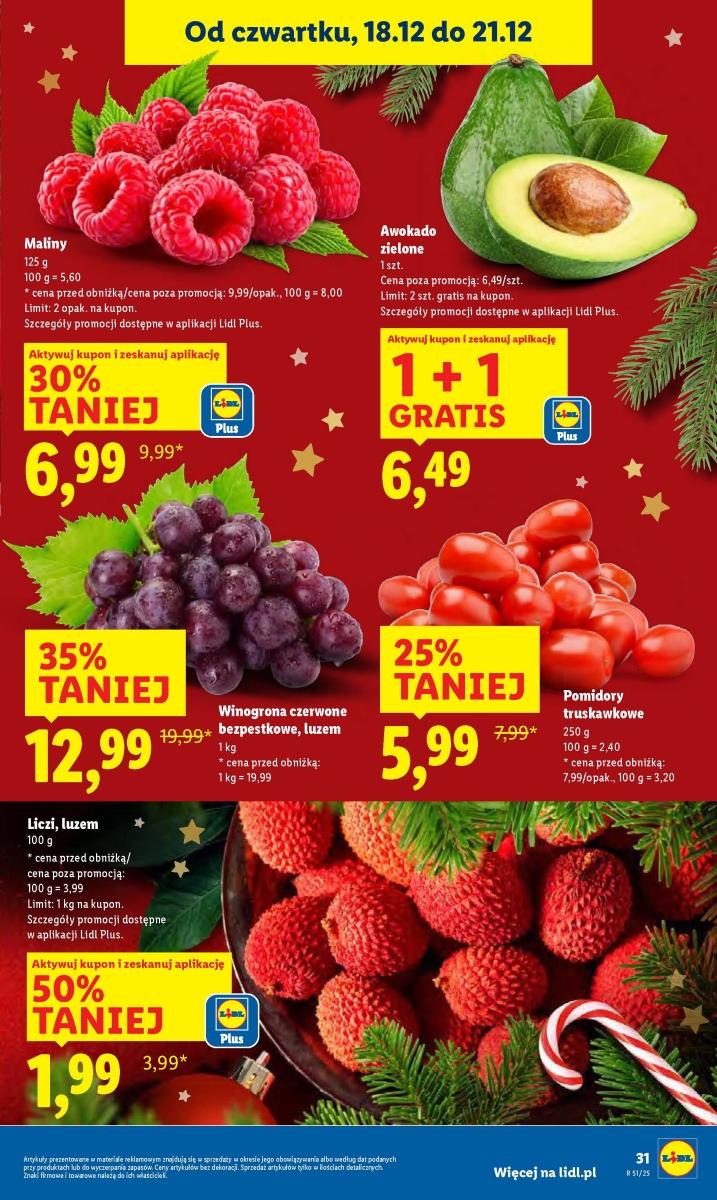 Gazetka promocyjna Lidl do 21/12/2025 str.31