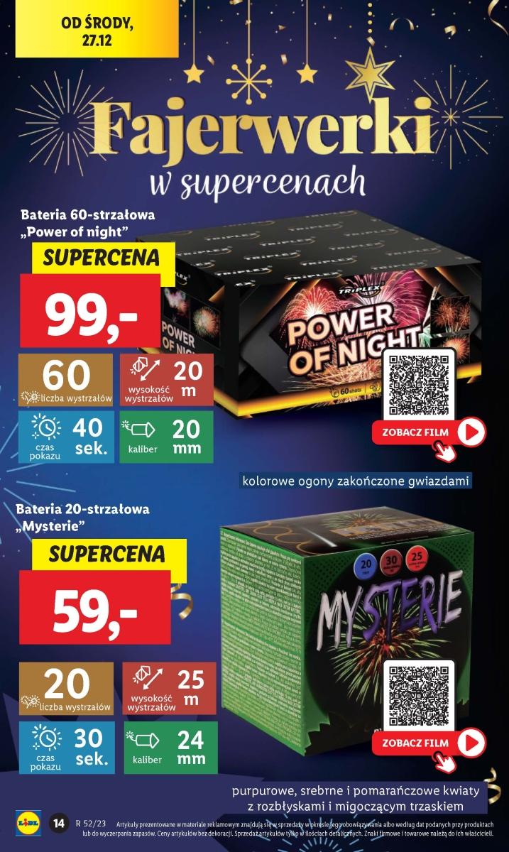 Gazetka promocyjna Lidl do 30/12/2023 str.14