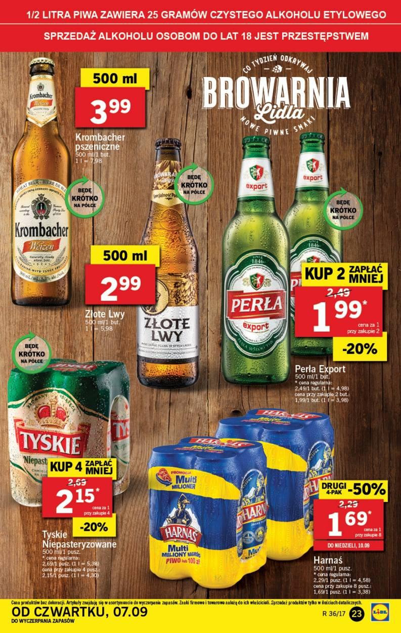 Gazetka promocyjna Lidl do 10/09/2017 str.23