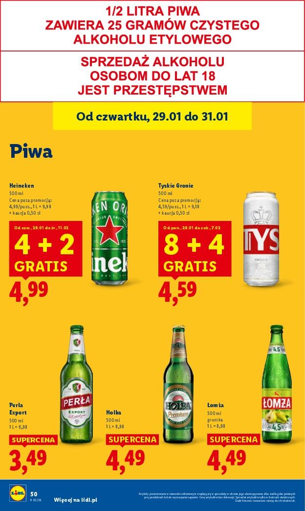 Gazetka promocyjna Lidl do 31/01/2026 str.50