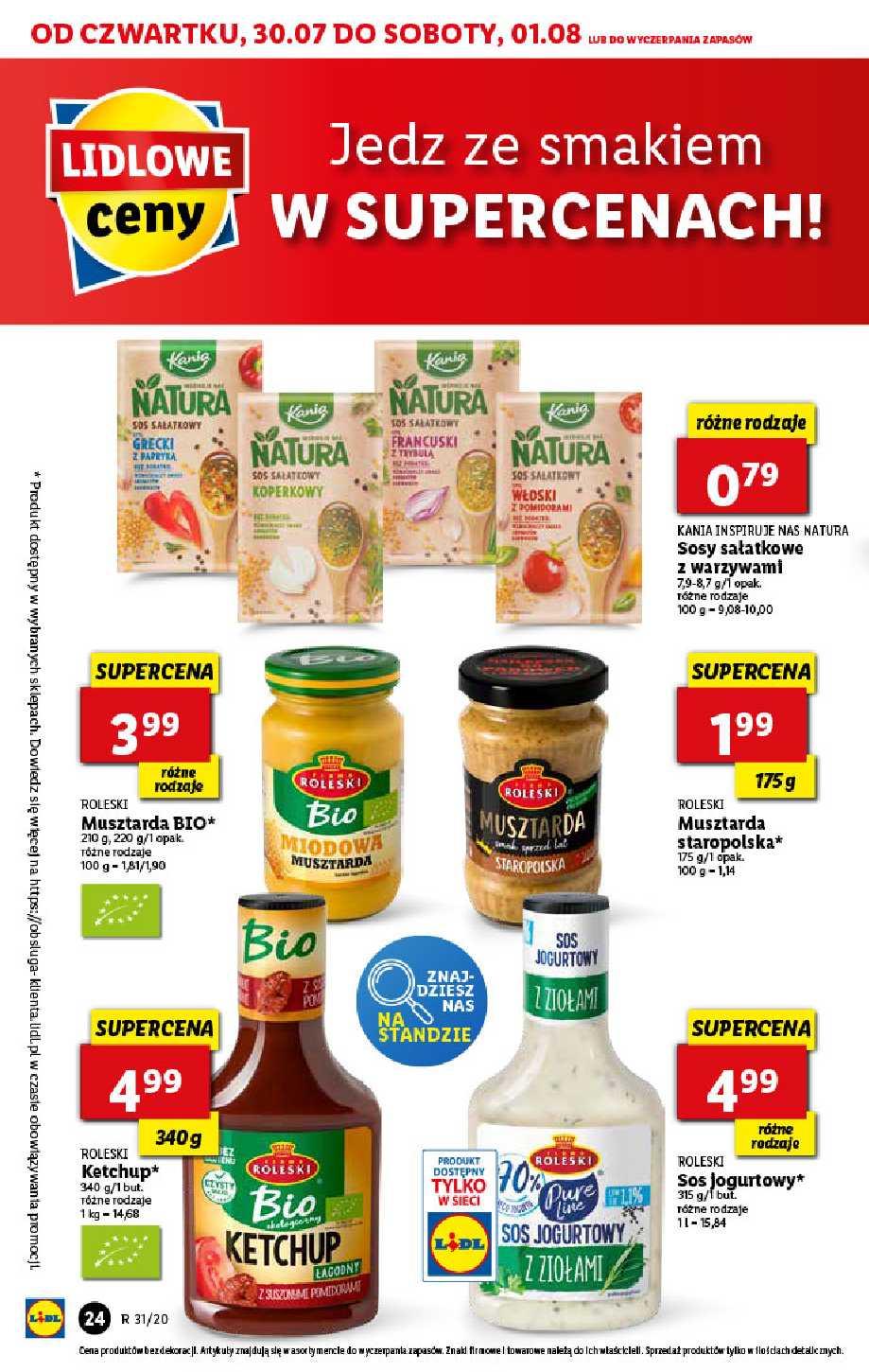 Gazetka promocyjna Lidl do 01/08/2020 str.24