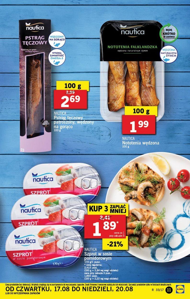 Gazetka promocyjna Lidl do 20/08/2017 str.11