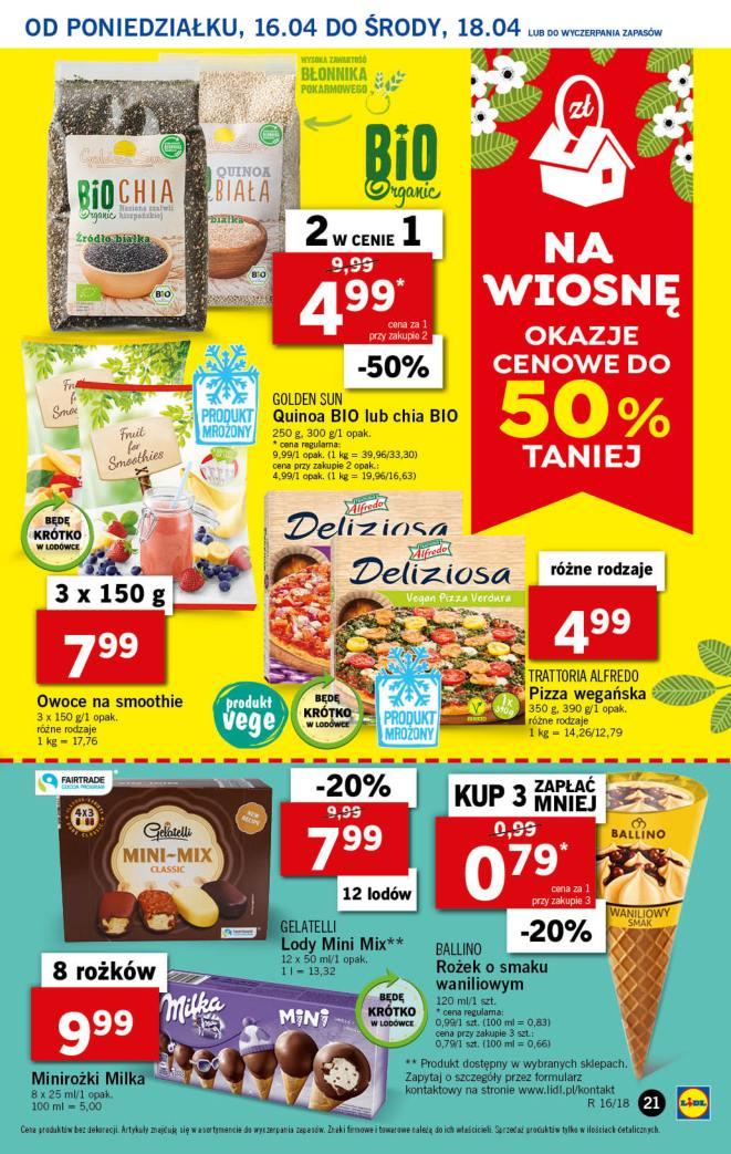 Gazetka promocyjna Lidl do 18/04/2018 str.21