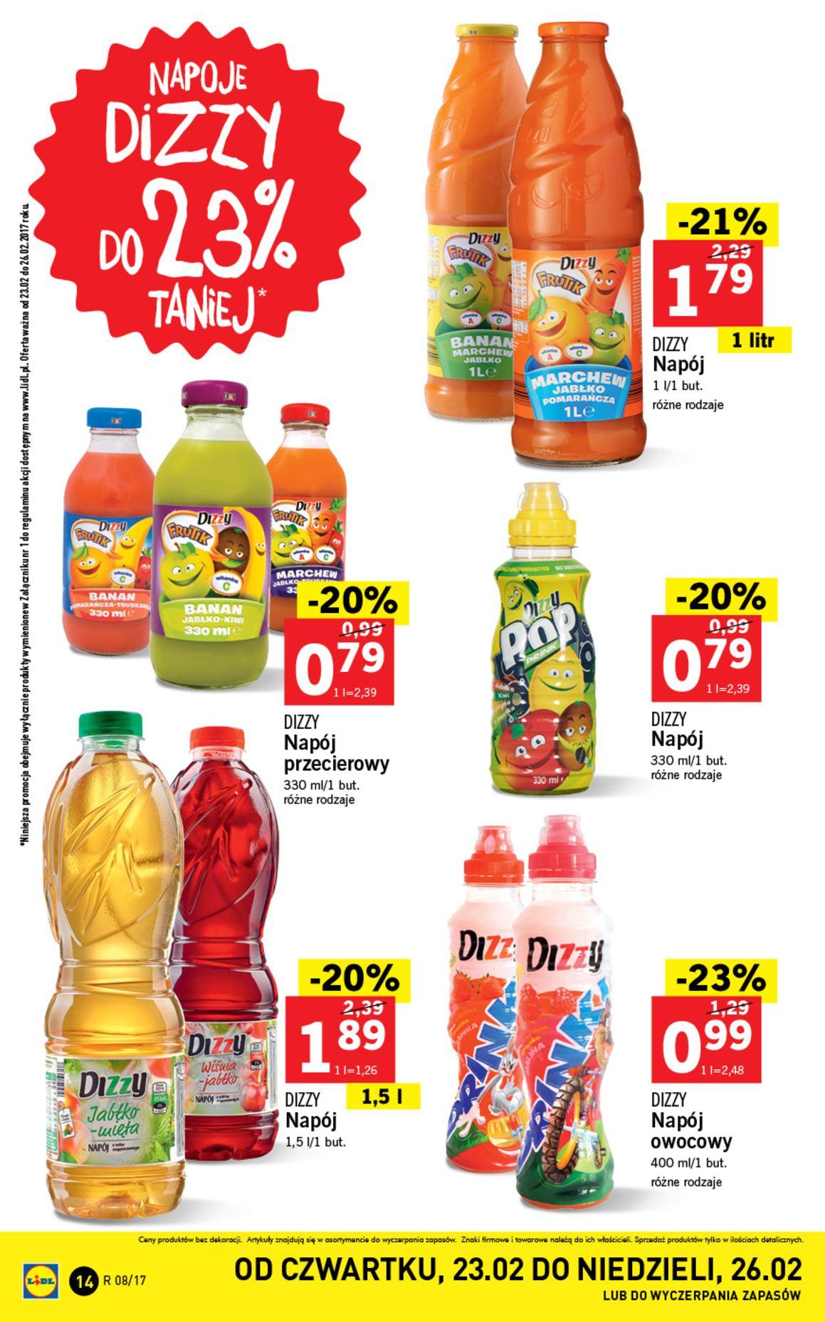 Gazetka promocyjna Lidl do 26/02/2017 str.14