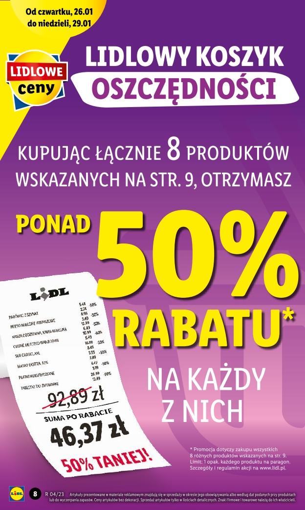 Gazetka promocyjna Lidl do 29/01/2023 str.8