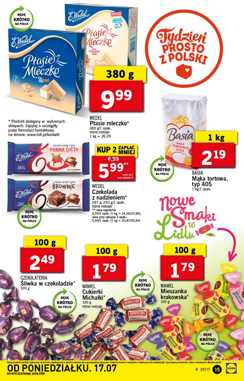 Gazetka promocyjna Lidl do 19/07/2017 str.15