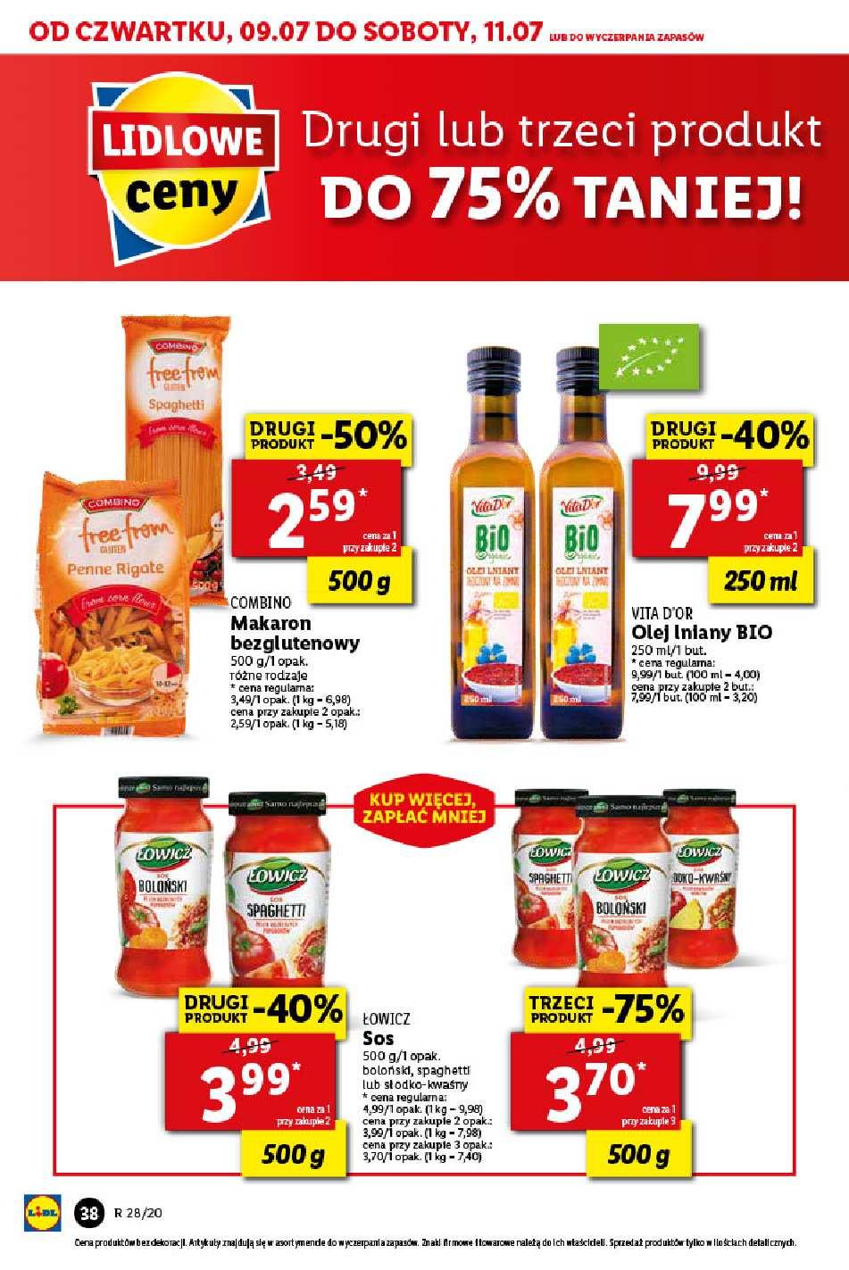 Gazetka promocyjna Lidl do 11/07/2020 str.38