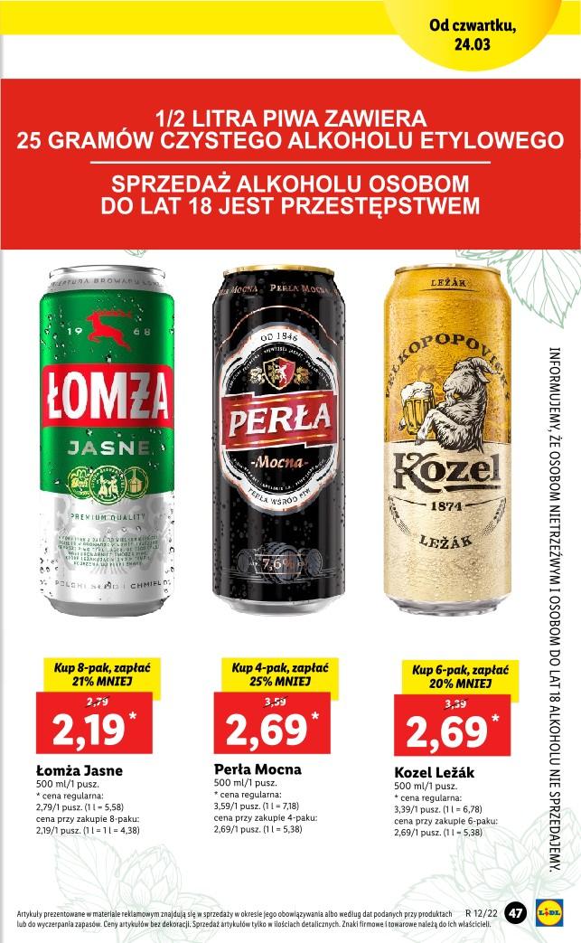 Gazetka promocyjna Lidl do 26/03/2022 str.47