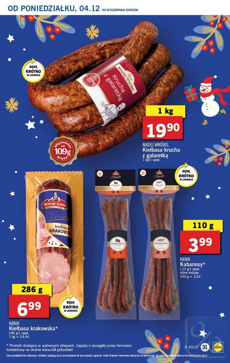 Gazetka promocyjna Lidl do 06/12/2017 str.31