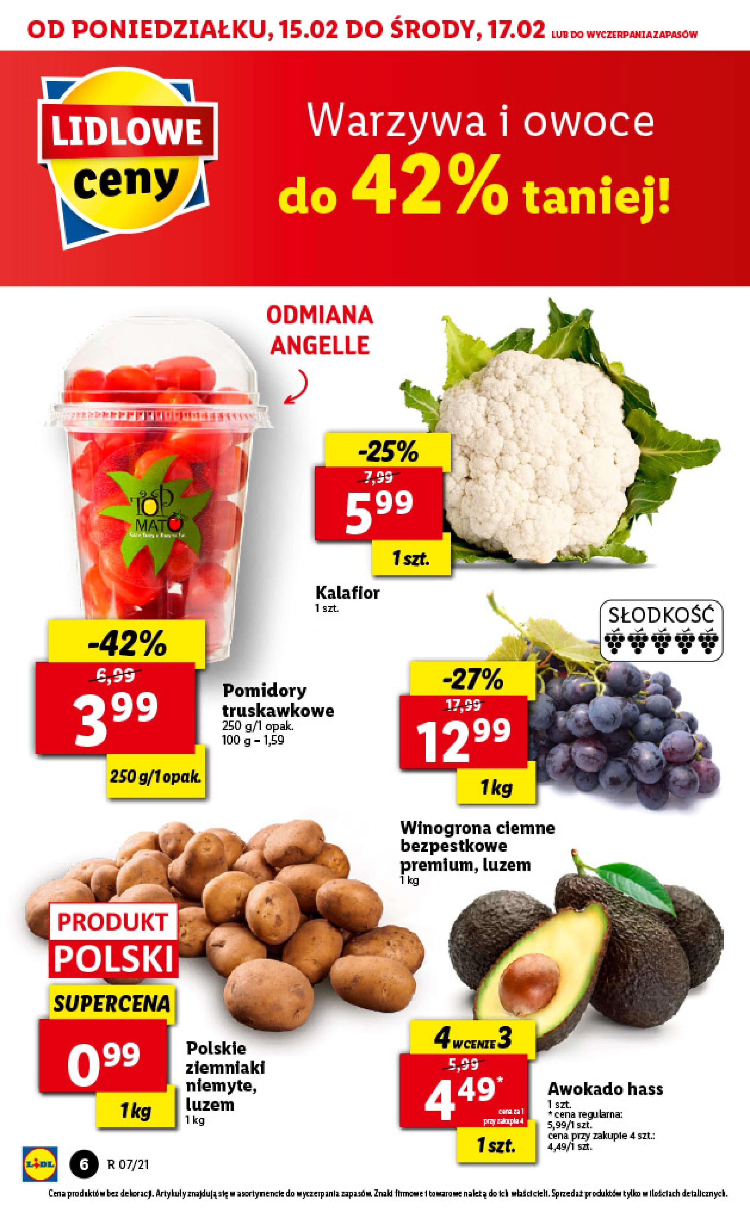 Gazetka promocyjna Lidl do 17/02/2021 str.6