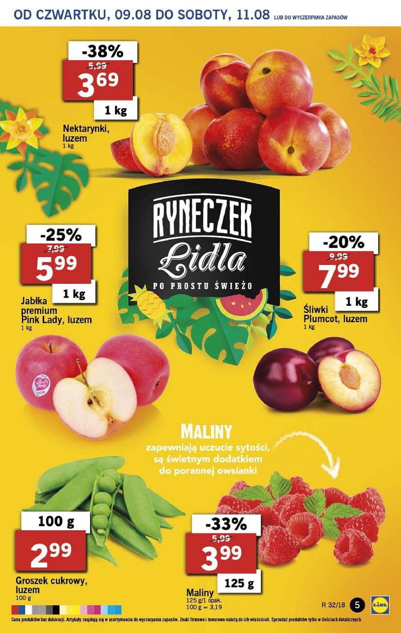 Gazetka promocyjna Lidl do 11/08/2018 str.5