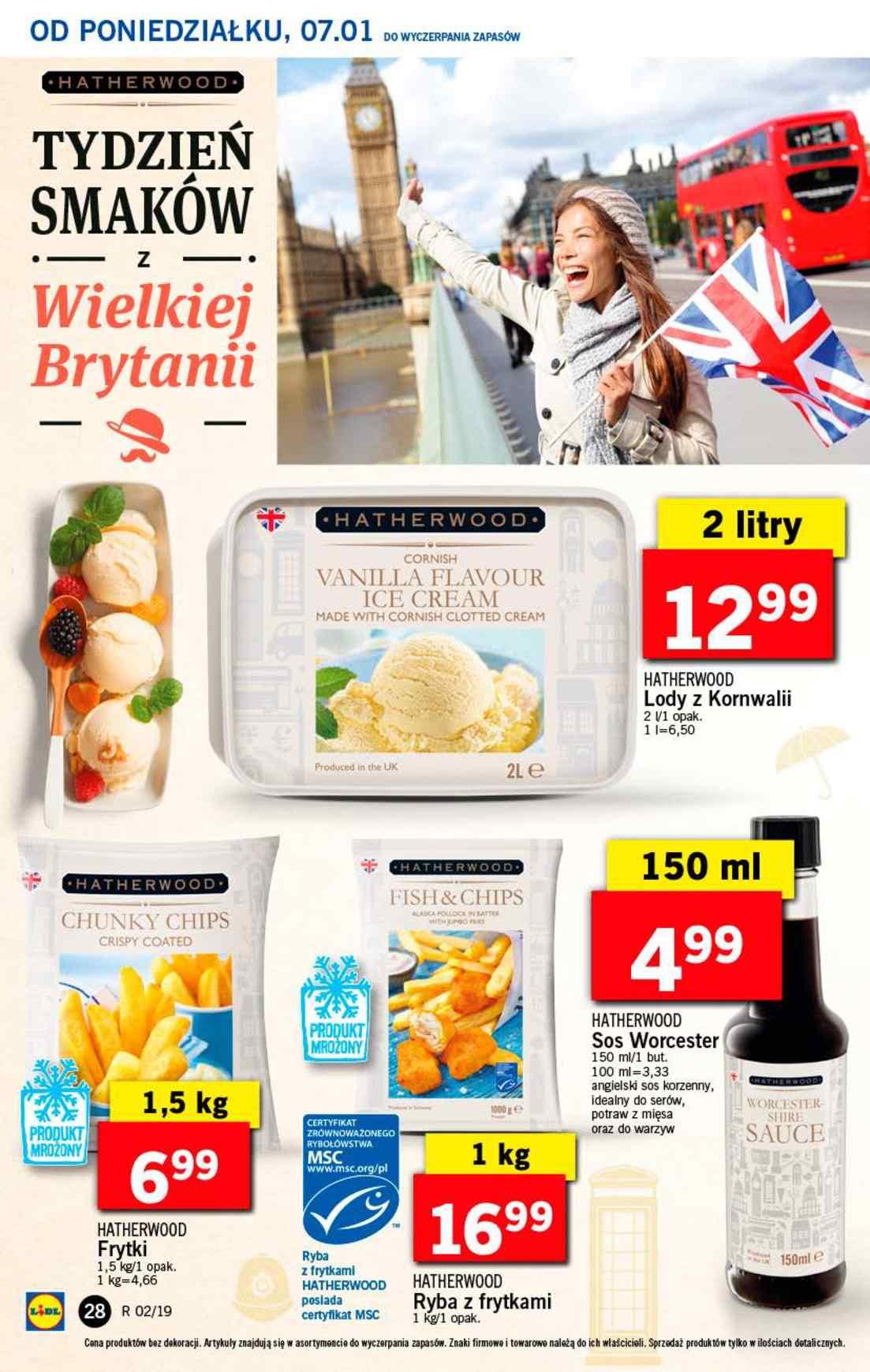 Gazetka promocyjna Lidl do 09/01/2019 str.28