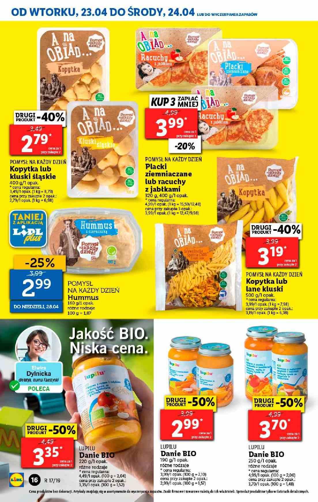 Gazetka promocyjna Lidl do 24/04/2019 str.16