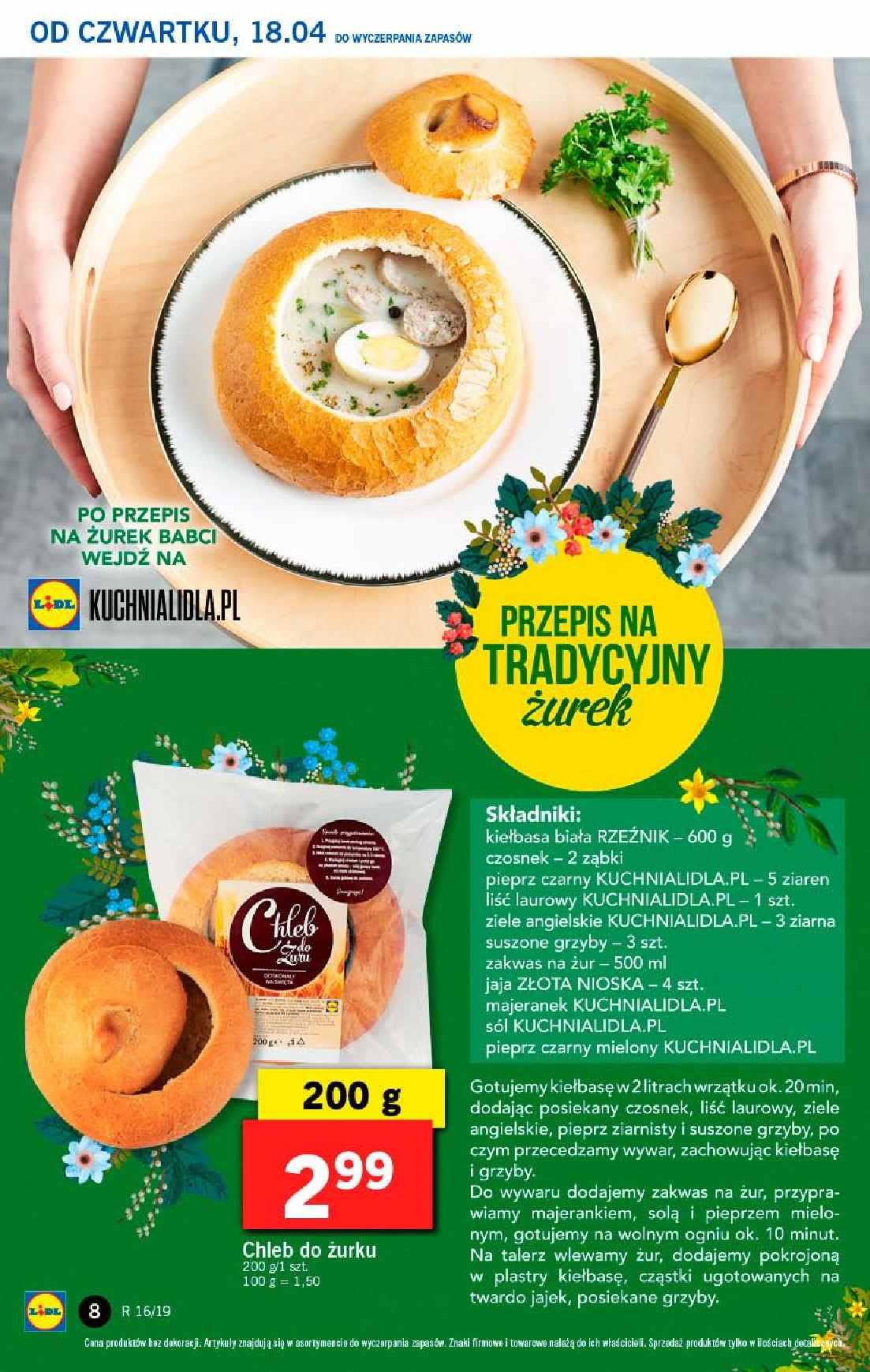 Gazetka promocyjna Lidl do 20/04/2019 str.8