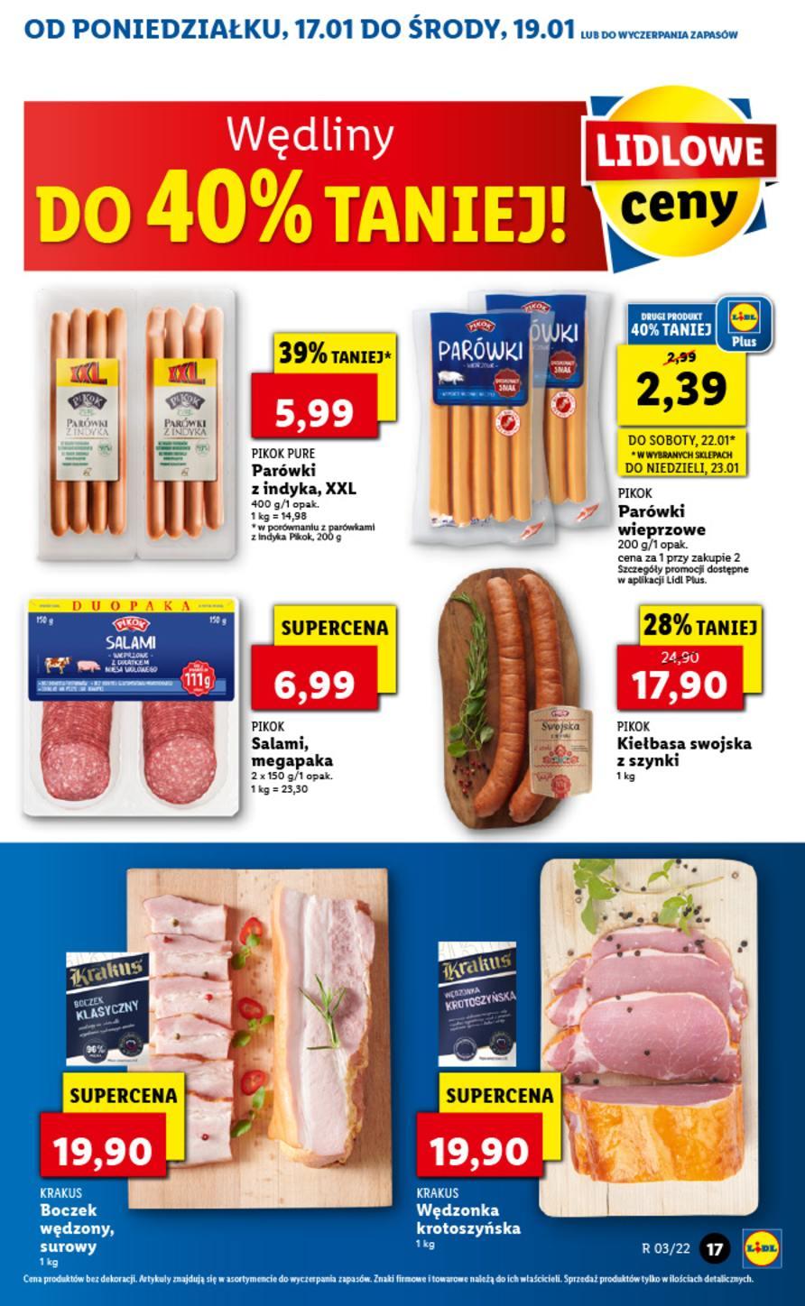 Gazetka promocyjna Lidl do 23/01/2022 str.17