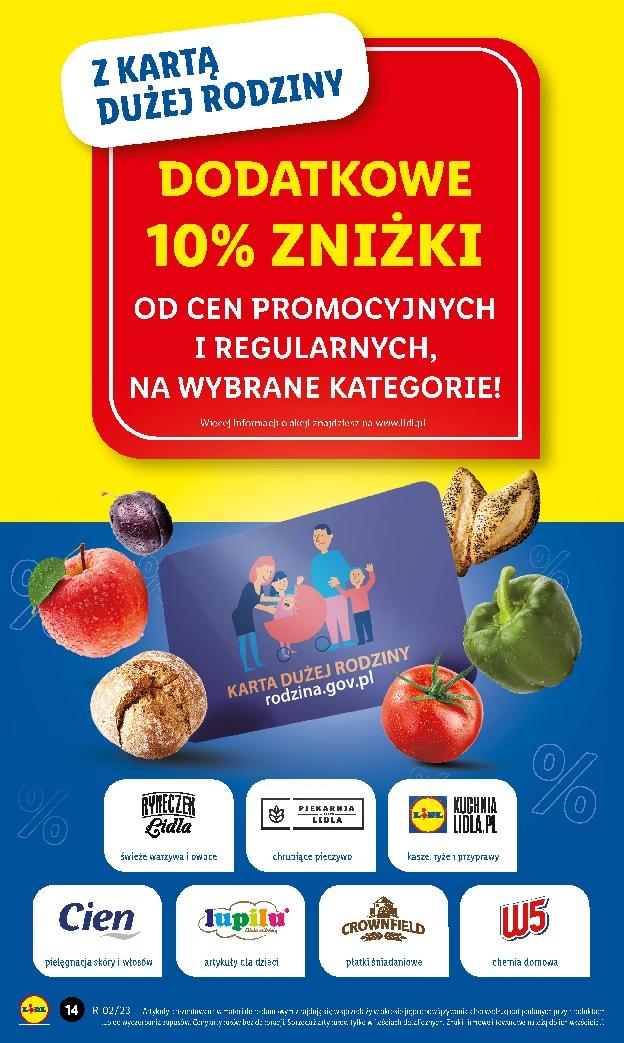 Gazetka promocyjna Lidl do 14/01/2023 str.14