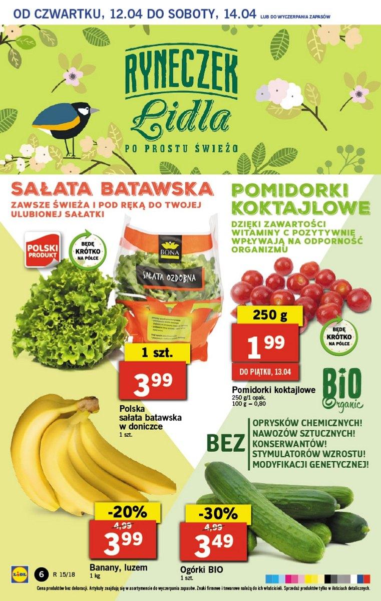 Gazetka promocyjna Lidl do 14/04/2018 str.6