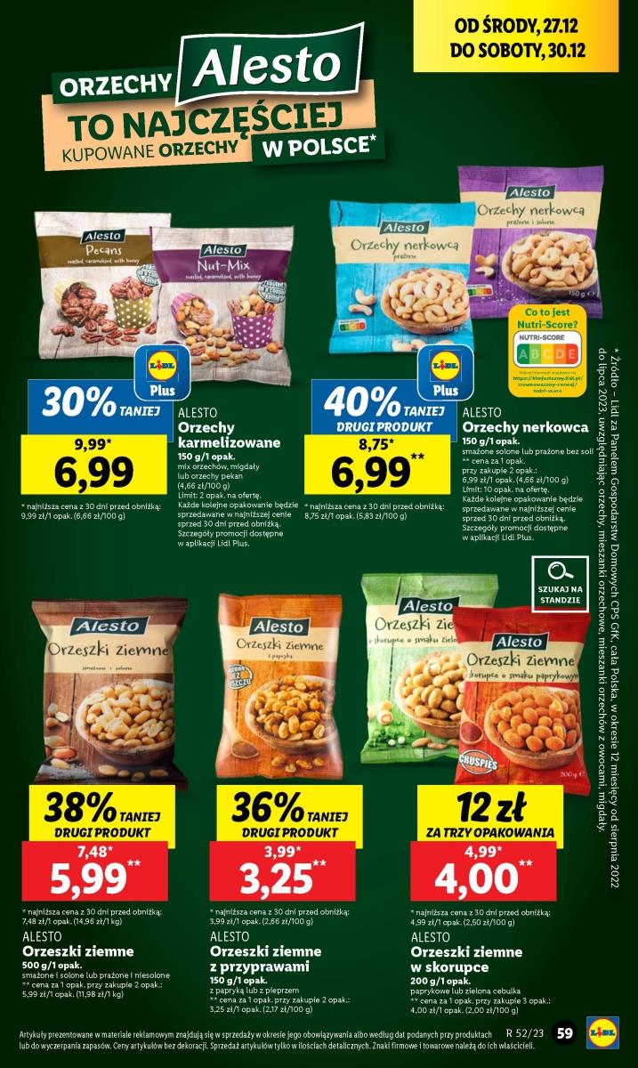 Gazetka promocyjna Lidl do 30/12/2023 str.59