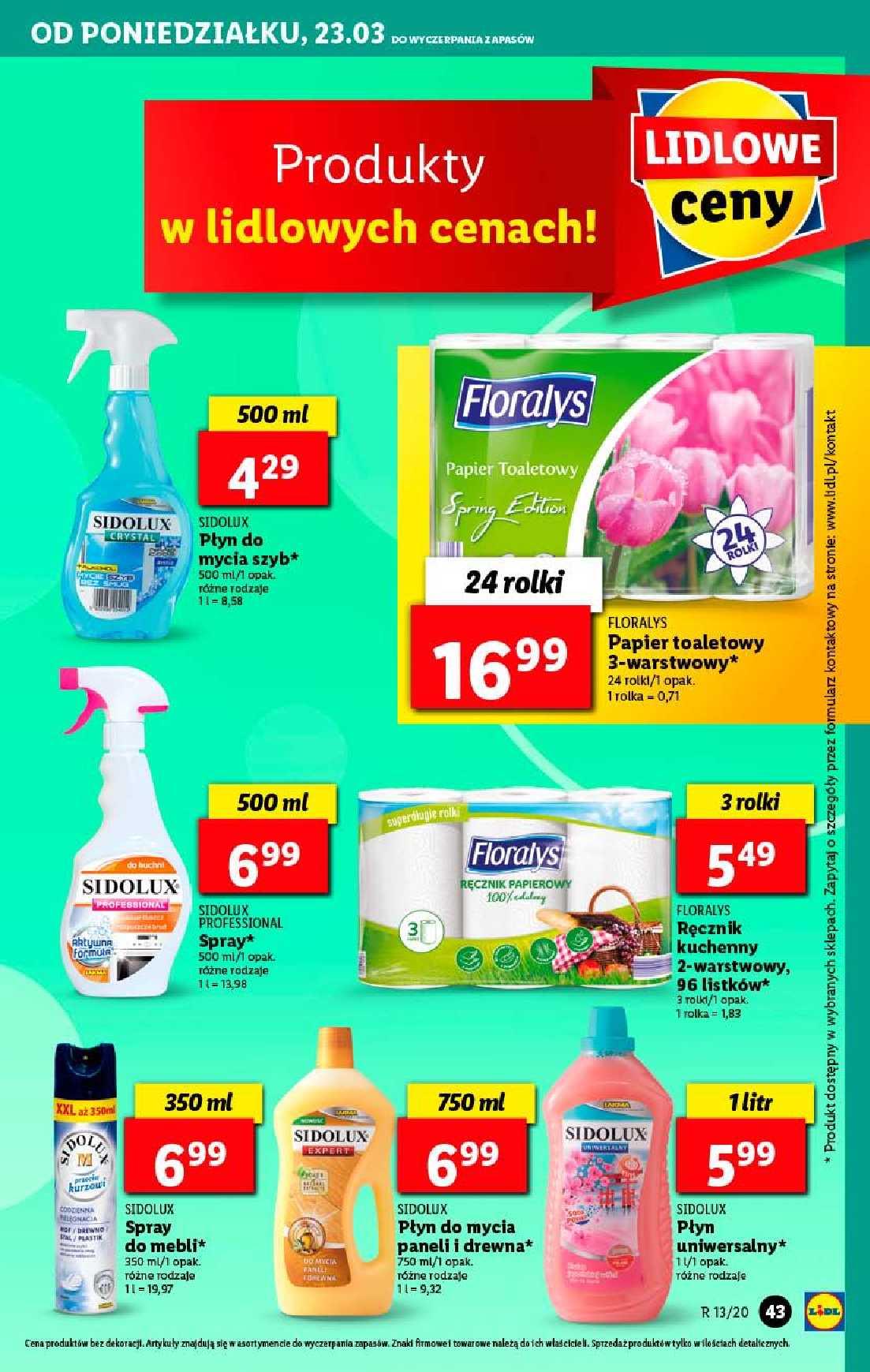 Gazetka promocyjna Lidl do 25/03/2020 str.43