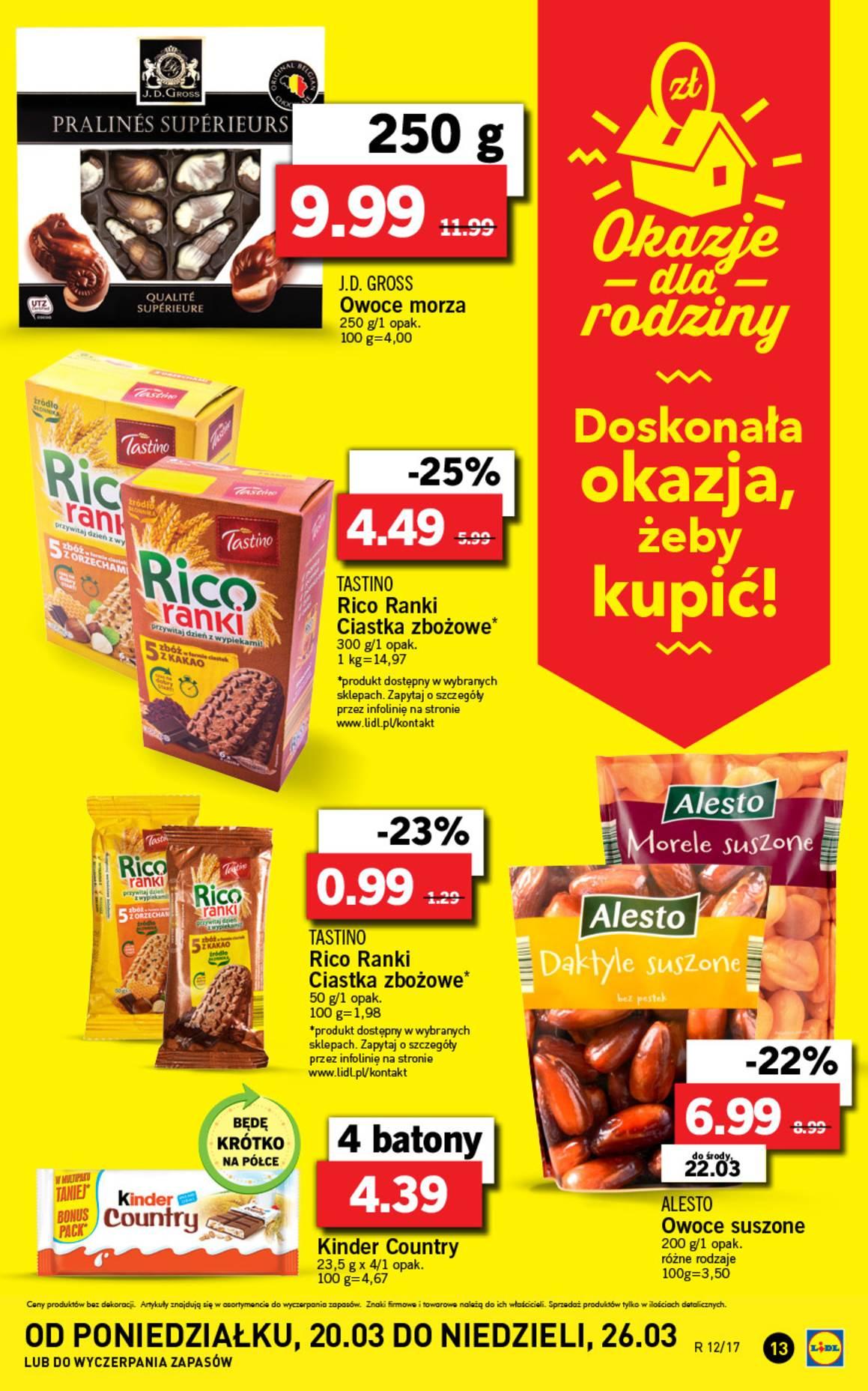 Gazetka promocyjna Lidl do 22/03/2017 str.13